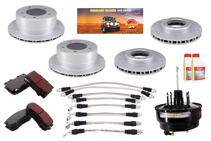 TT FORTIFIED BRAKE UPGRADE KIT DISC REAR +ABS GDJ7# SERIES