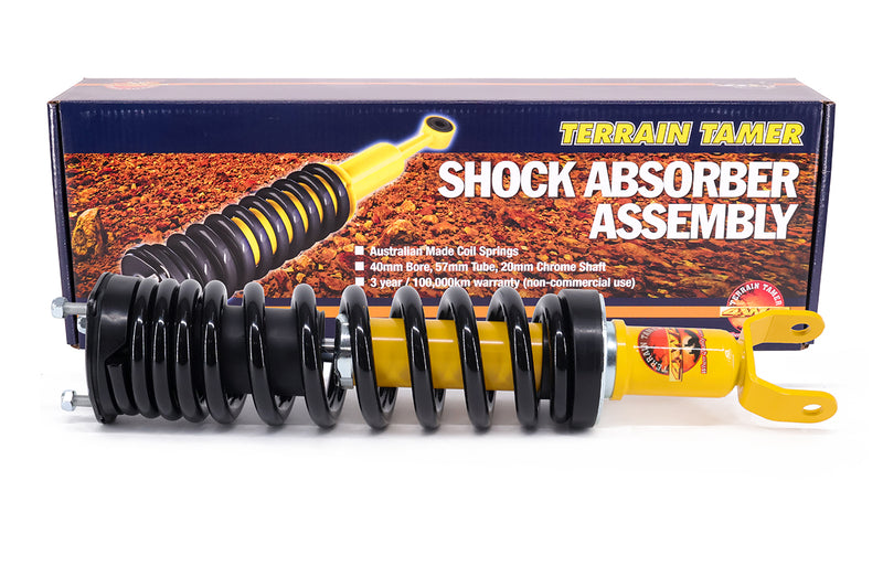 COIL OVER SHOCK ASSY PAIR RAISED 40-50MM TO 100KG