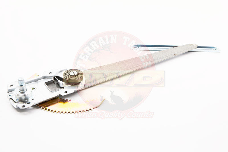 REGULATOR WINDOW FRONT L/H SUITABLE FOR DOOR WITH 1/4 GLASS