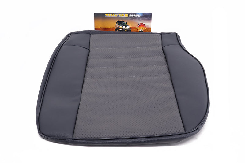 COVER FRONT SEAT CUSHIN R/H SEPERATE TYPE SLATE GREY TRIM