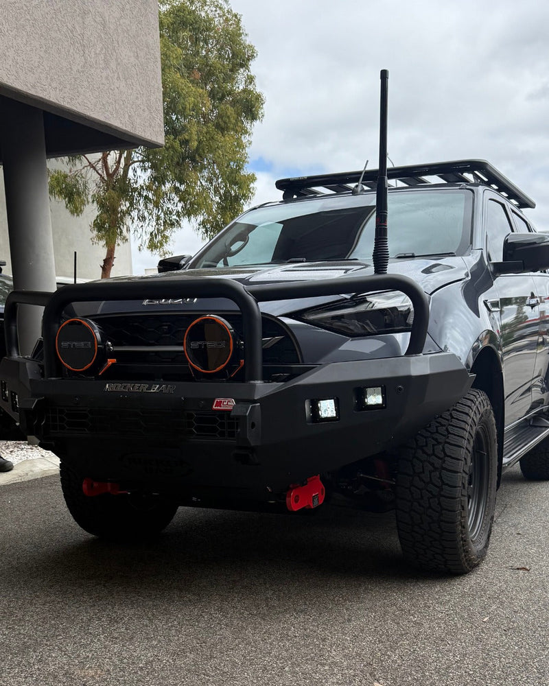Isuzu MUX 2025-On Facelift 078-02SQ Rocker Bull Bar Triple Loops Package