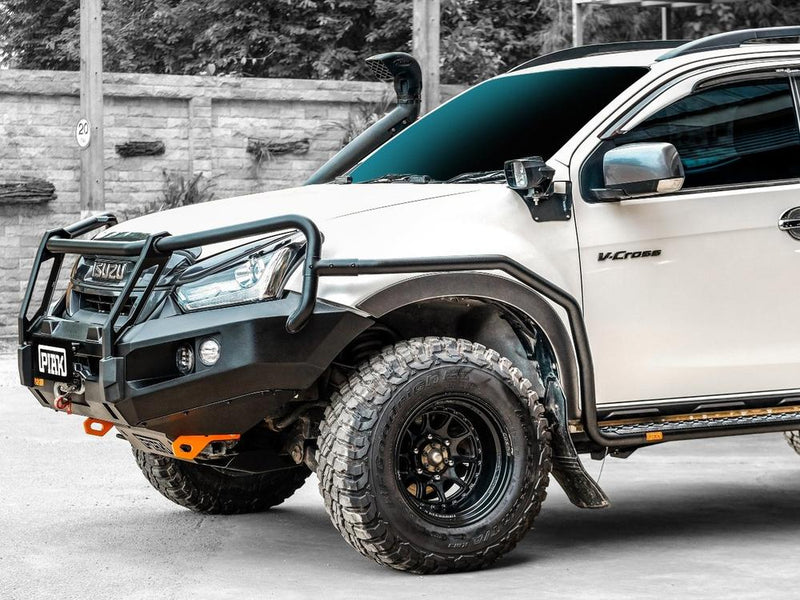PIAK Elite 3-Loop Bull Bar for Isuzu D-Max (2016-2020) | Orange Recovery Points