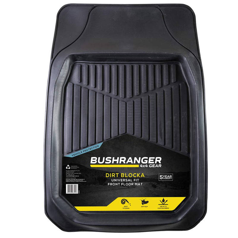 Bushranger Dirt Blocka Floor Mat - Front