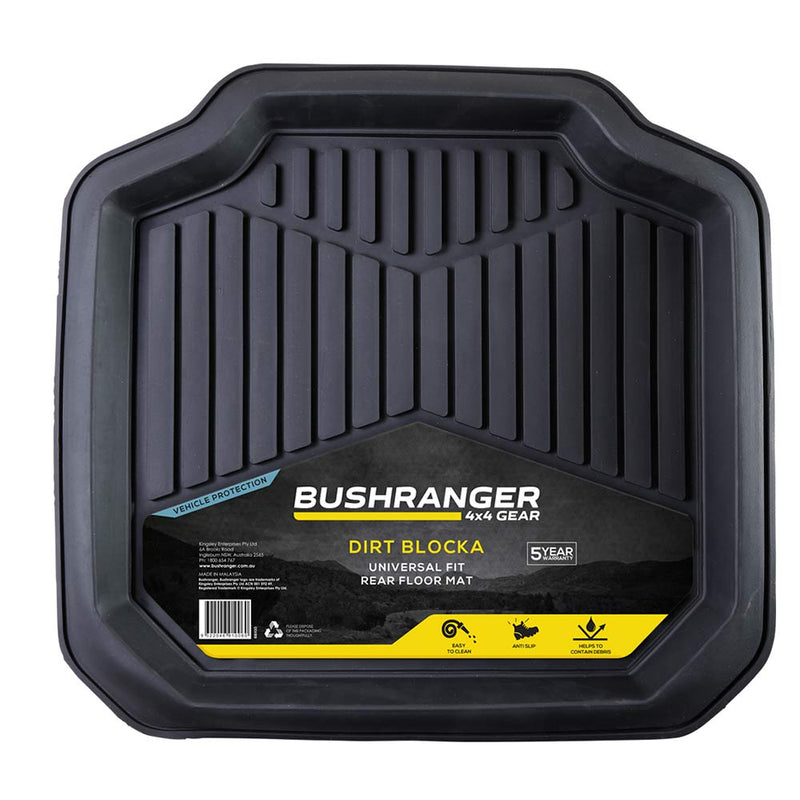 Bushranger Dirt Blocka Floor Mat - Rear