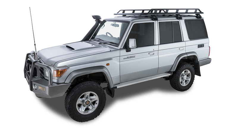 Rhino-Rack Pioneer Tradie (2128mm x 1426mm) with RL110 Legs for Toyota LandCruiser 76 Series 4×4