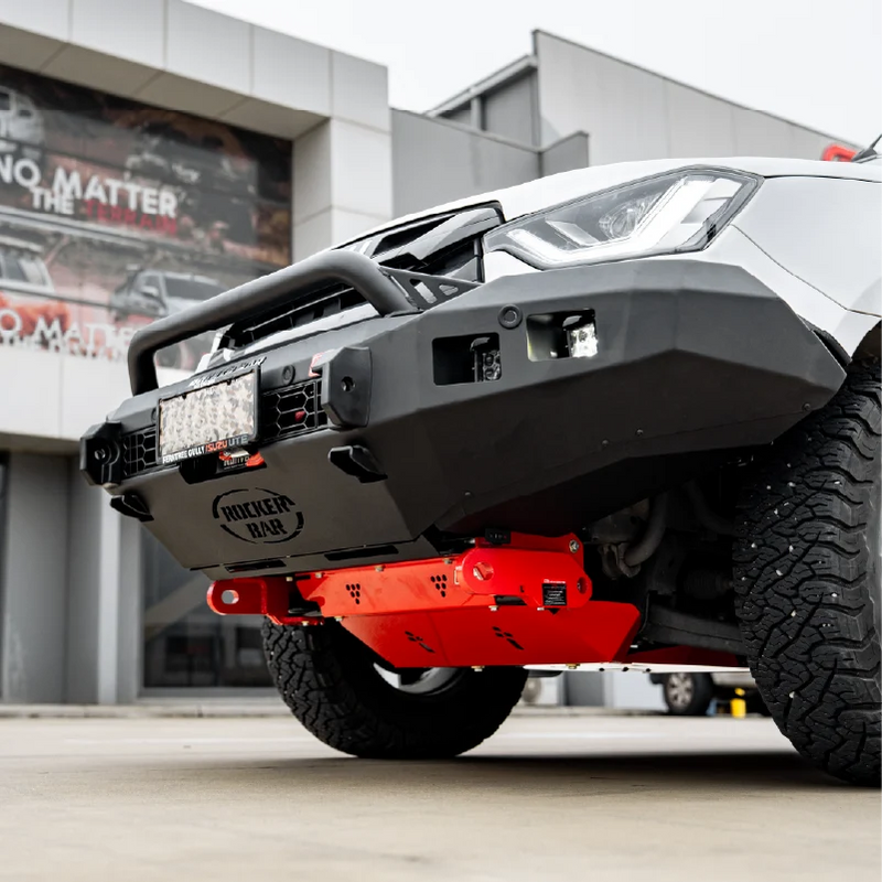 BT50 TF 2021-On/D-Max 20-on (10/19 )/MU-X 2022 - 3 Piece Bash Plate Cover Steering, Sump, Transmission - SKU MCC-06004-Bashplate1