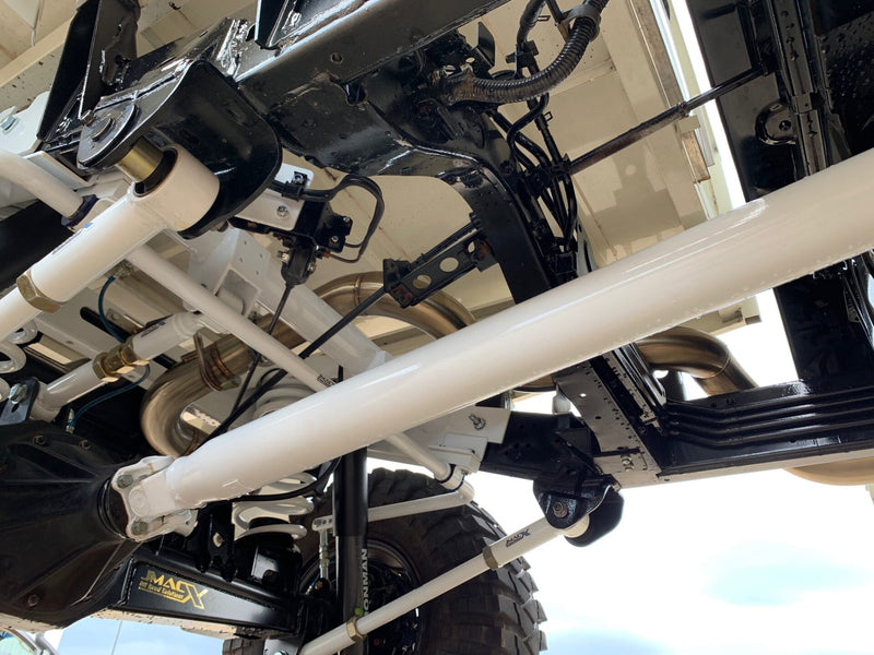 Torqit 3.5″ Single Exit Exhaust for Landcruiser 79 Series 4.5L 2007–2016