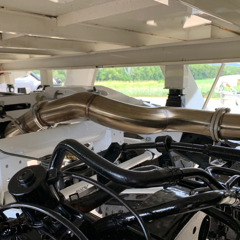 Torqit 3.5″ Single Exit Exhaust for Landcruiser 79 Series 4.5L 2007–2016