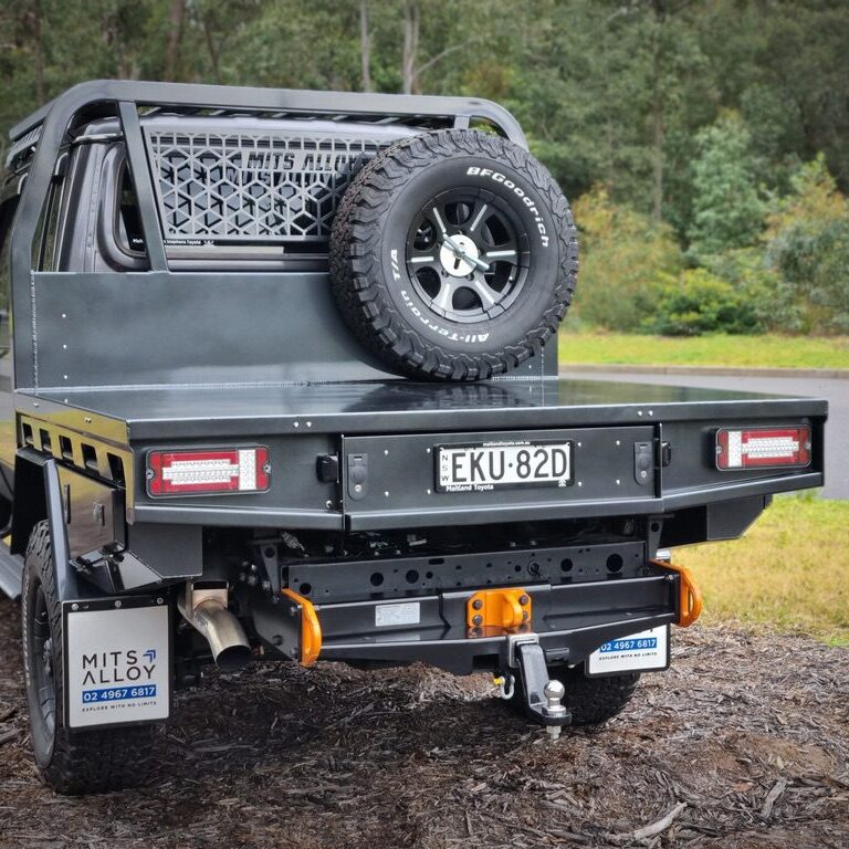 Torqit 3.5″ Single Exit Exhaust for Landcruiser 79 Series 4.5L 2007–2016