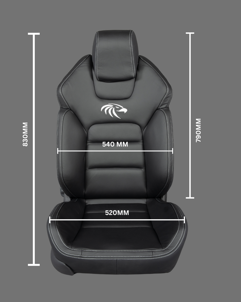 Huracan Fabrication Premium Touring Seats (Pair) – Ultimate 4WD Comfort Upgrade
