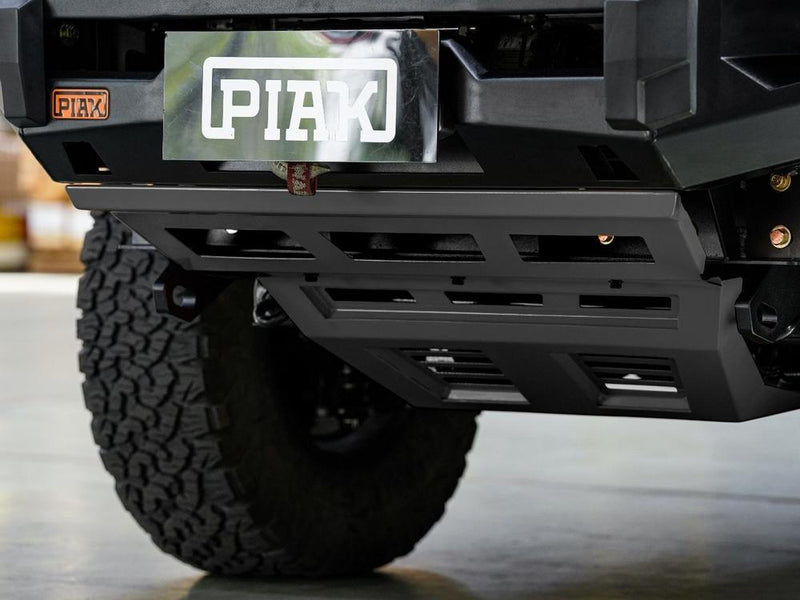 PIAK Elite 3-Loop Bull Bar suitable for Toyota Hilux (2020-2024) | Black Recovery & Bash Plate