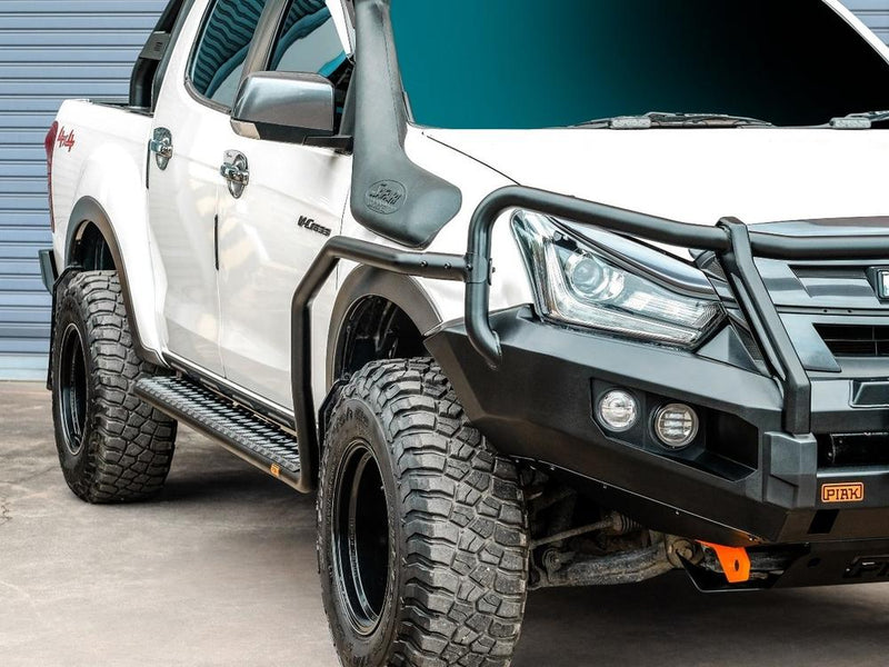 PIAK 4x4 Side Rails for Isuzu D Max 2016-2020 Heavy Duty Steel Protection