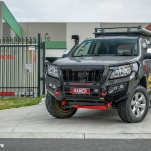 Hamer 4x4 Bull Bar King Series Plus (incl. 3.5T Rated Recovery Points) Suitable For Toyota Landcruiser Prado Prado 150 Series 2009-2013