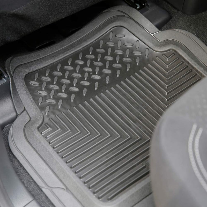Bushranger Mud Tamer Floor Mats Rear - Black