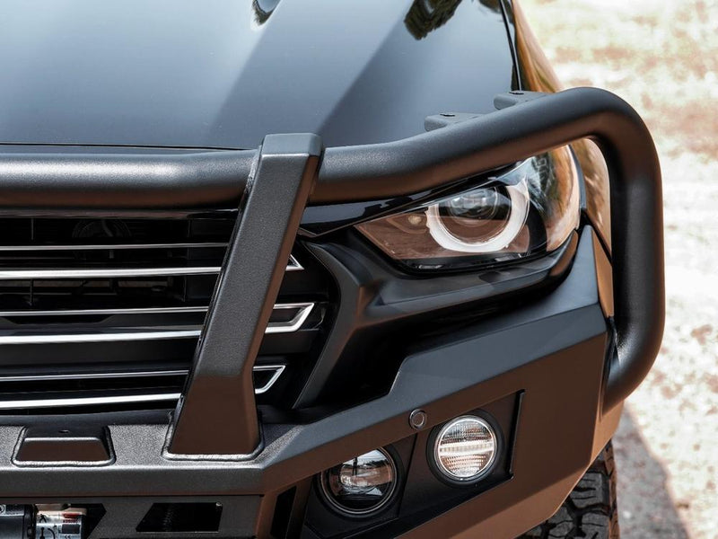 PIAK Genesis 4x4 Loop Bar | Orange Recovery & Black Bash – Mazda BT-50 2020+