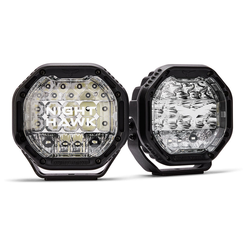 Bushranger 9" Night Hawk ADV Series - Driving Light Kit