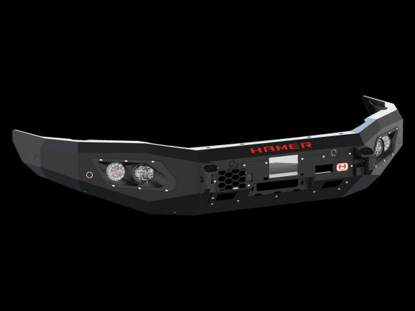 Hamer 4x4 Bull Bar King Series (incl. 3.5T Rated Recovery Points) Suitable For Flares Model For Toyota Hilux Revo Rogue 2020-2022