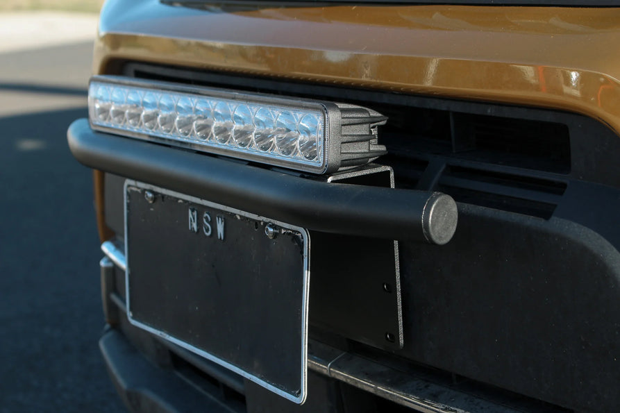 TrailBait Universal Number Plate Light Bar Mount