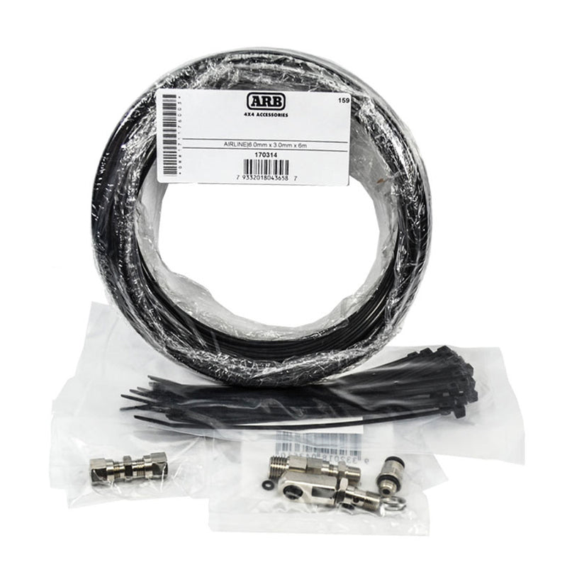 ARB Airline Pressure Supply Kit 6mm – For Retro Fit 5mm Air Locker Line Upgrade – 171321