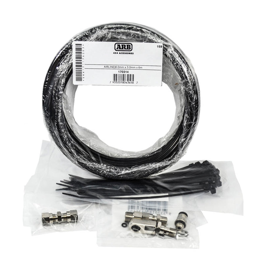 ARB Airline Pressure Supply Kit 6mm – For Retro Fit 5mm Air Locker Line Upgrade – 171321