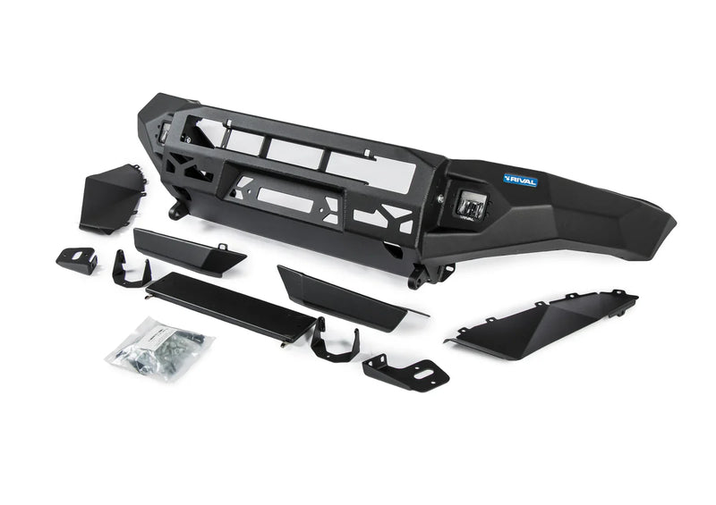 Aluminium Front Bar with RIVAL LED Fog Lights (Set of 2) – Ford Ranger PX1/PX2/PX3 (2011-2022)& Everest (2015–2022)