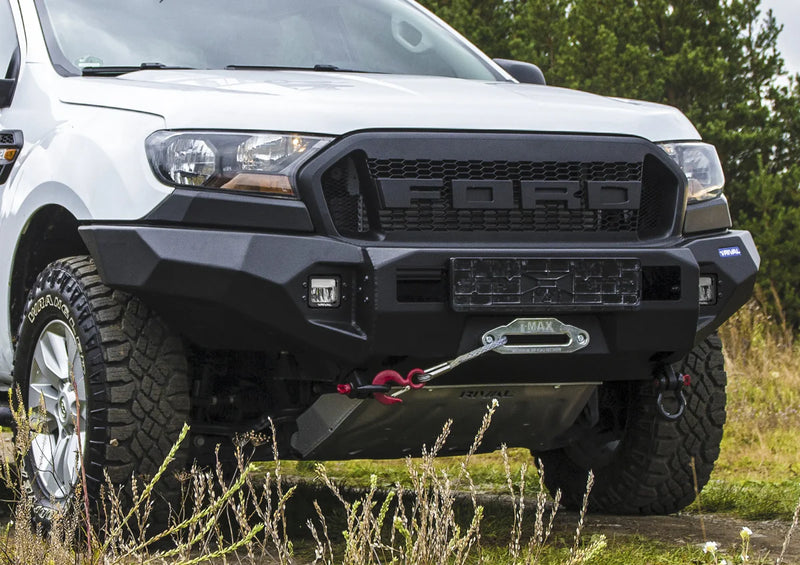 Aluminium Front Bar with RIVAL LED Fog Lights (Set of 2) – Ford Ranger PX1/PX2/PX3 (2011-2022)& Everest (2015–2022)