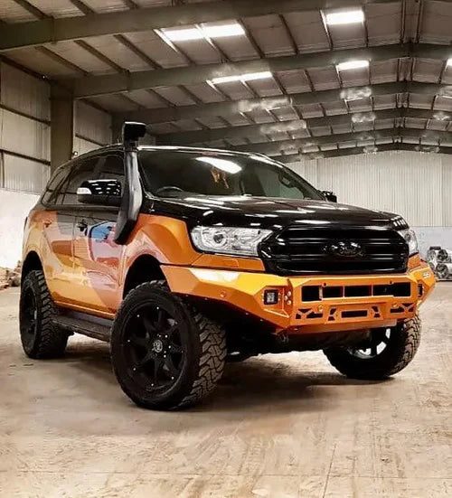 Aluminium Front Bar with RIVAL LED Fog Lights (Set of 2) – Ford Ranger PX1/PX2/PX3 (2011-2022)& Everest (2015–2022)