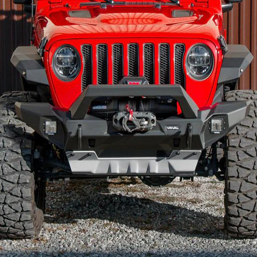 Aluminium Front Bumper Suitable For Jeep Wrangler JL JK Gladiator