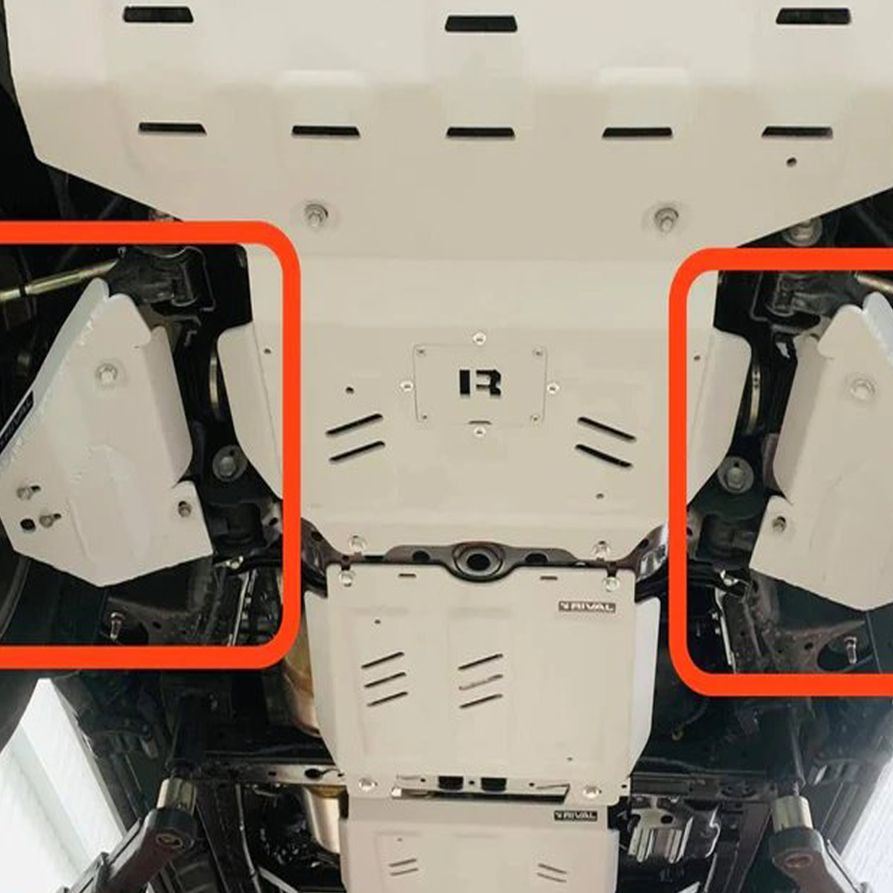 Aluminium Lower Control Underbody Armour Suitable For Toyota Hilux 2015-On