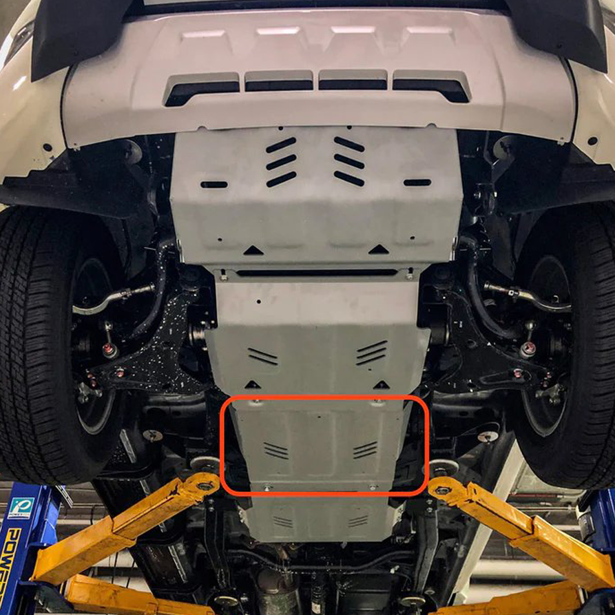Aluminium Transmission Underbody Armour Mitsubishi Triton 2015-On / Pajero Sport 2015-On