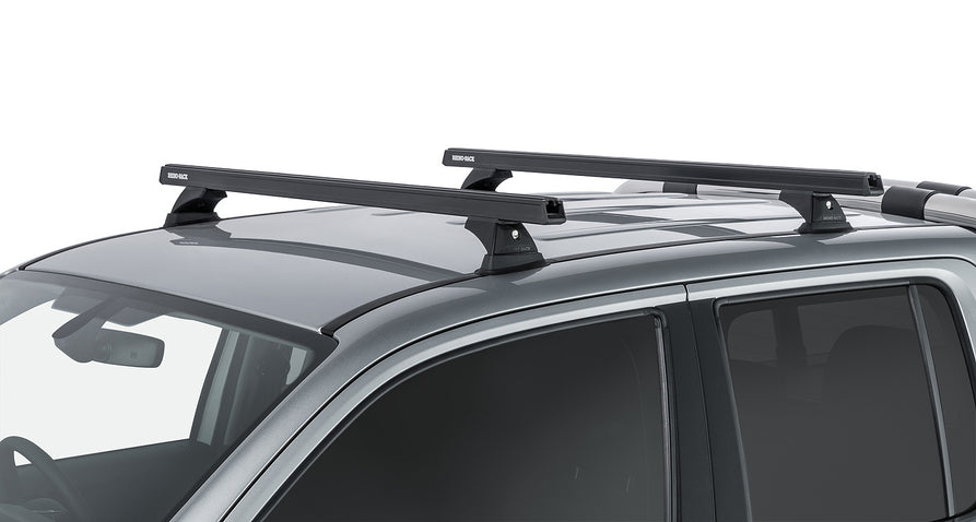 Rhino-Rack Heavy Duty RCH Black 2 Bar Roof Rack for Volkswagen Amarok 2H 4×4