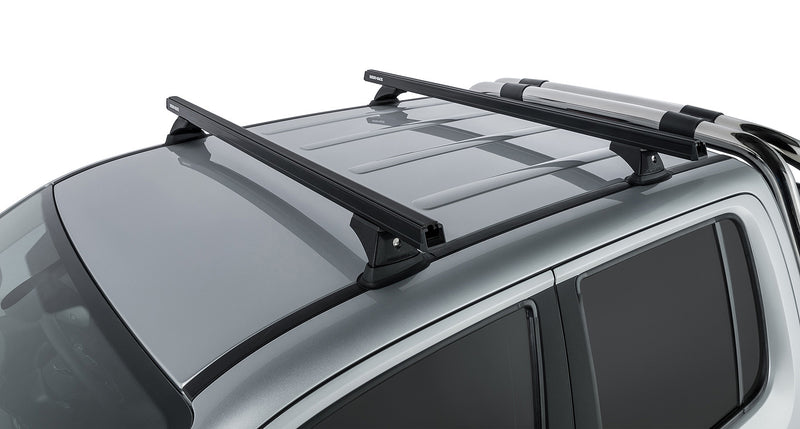 Rhino-Rack Heavy Duty RCH Black 2 Bar Roof Rack for Volkswagen Amarok 2H 4×4