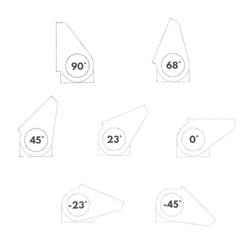 TrailBait Adjustable Folding Aerial Bracket