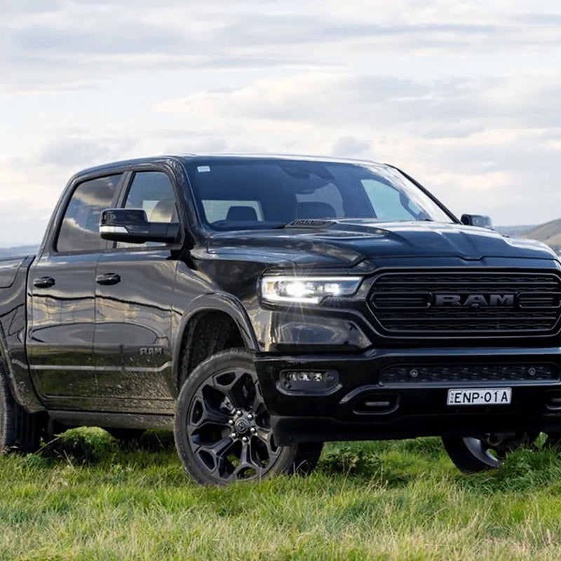 GMF4x4 Bonnet UHF antenna brackets Suitable For the Dodge RAM 1500 DT Series (2019+) * With aftermarket wiper arm.