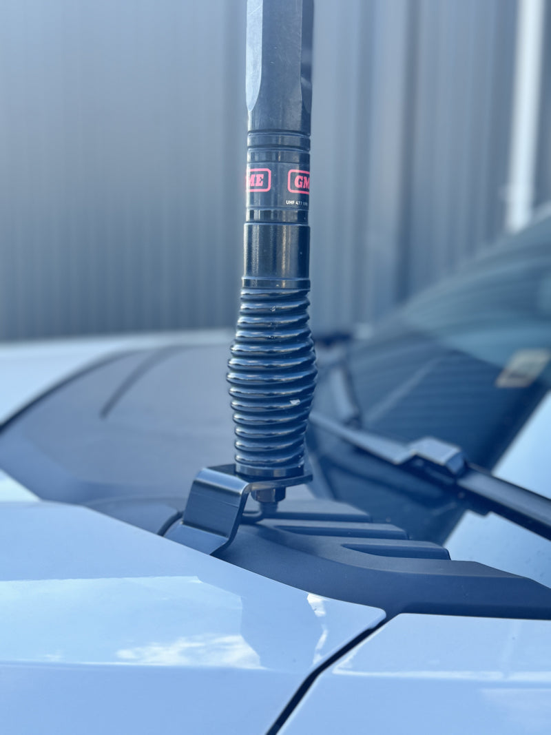 GMF4x4 BYD Shark Bonnet Aerial UHF Antenna Bracket 237-BB