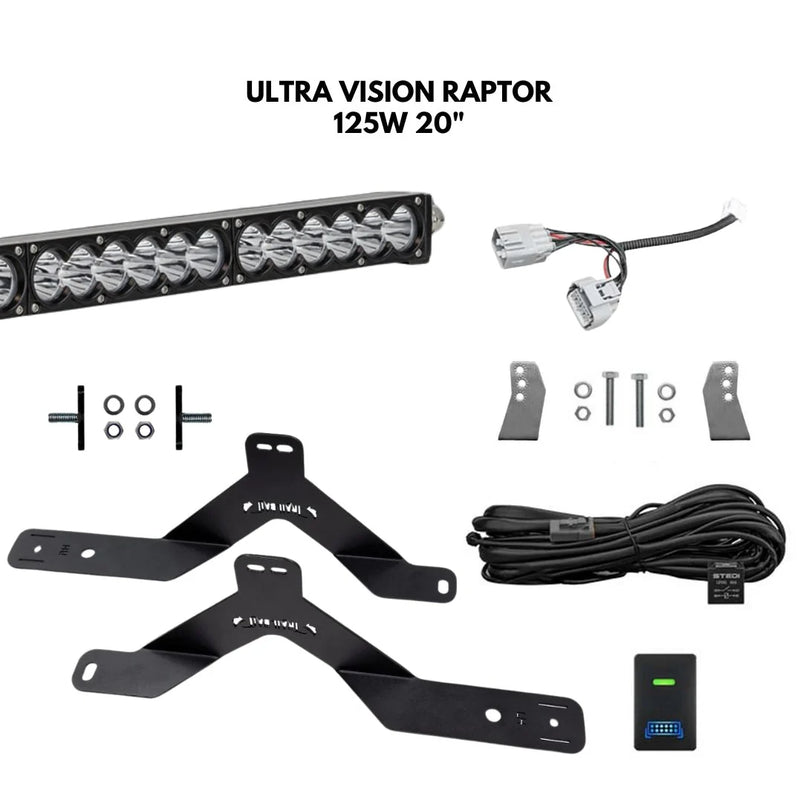 TrailBait Mazda BT-50 Behind-Grille Light Bar