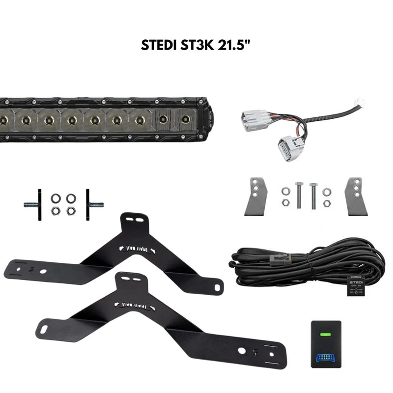 TrailBait Mazda BT-50 Behind-Grille Light Bar
