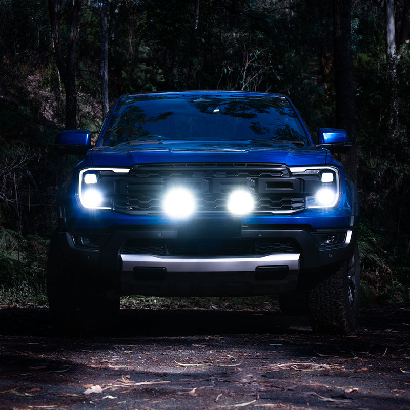 Bushranger Night Hawk Behind Grille Light Kit – Ford Ranger Raptor MY22+ 4×4