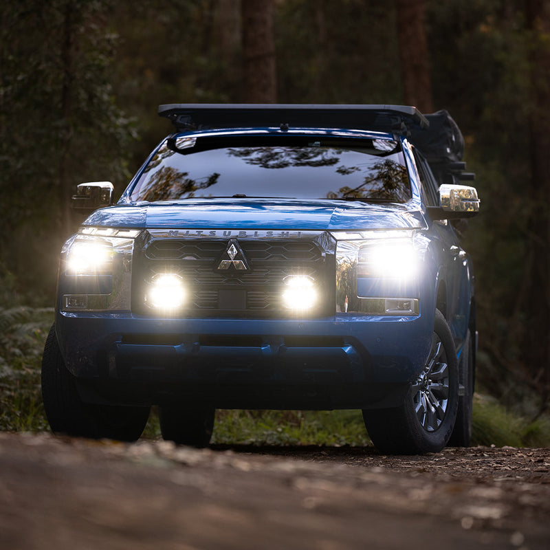 Bushranger Night Hawk Behind Grille Light Kit – Mitsubishi Triton MV (2024+) 4×4