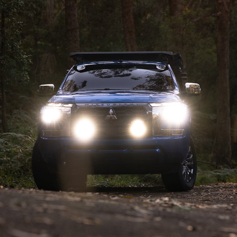 Bushranger Night Hawk Behind Grille Light Kit – Mitsubishi Triton MV (2024+) 4×4