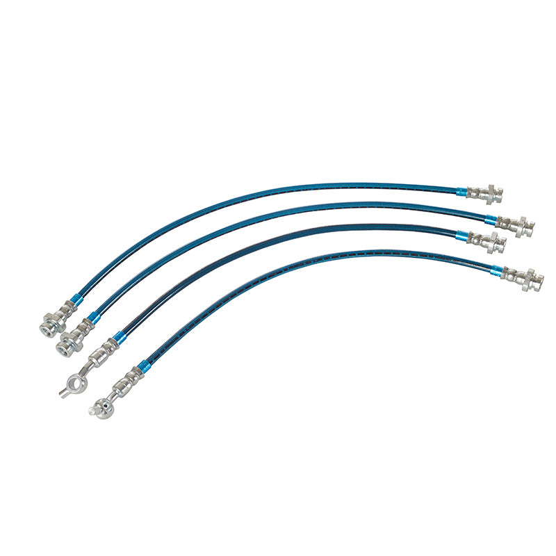 Braided Stainless Steel Brake Line Kit, 3 INCH Lift Fits Toyota Hilux N80 2015 on (BLHLXKIT4)