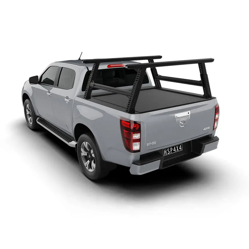 HSP Load Rack Pro Ladder Rack suits Mazda BT-50 TF 2020+ Suits Roll R Cover S3.5 – Full Set (Front & Rear Legs + Joiner Bar) – 1910-LR2-S-RC
