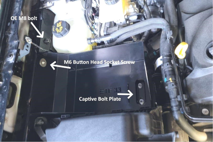 Battery Tray Suitable For Ford Ranger RA (NextGen) 4 Cyl, V6 & EVEREST 2022+