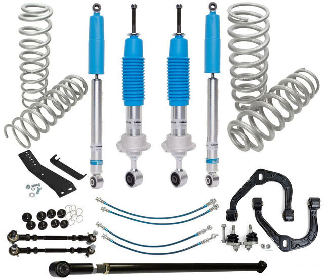 4x4 Lift Kit Tour Pack | CalOffroad Platinum Series | Stage 2 | 4 Inch Lift with Coil Rear Suitable For Nissan Navara NP300 2015 on