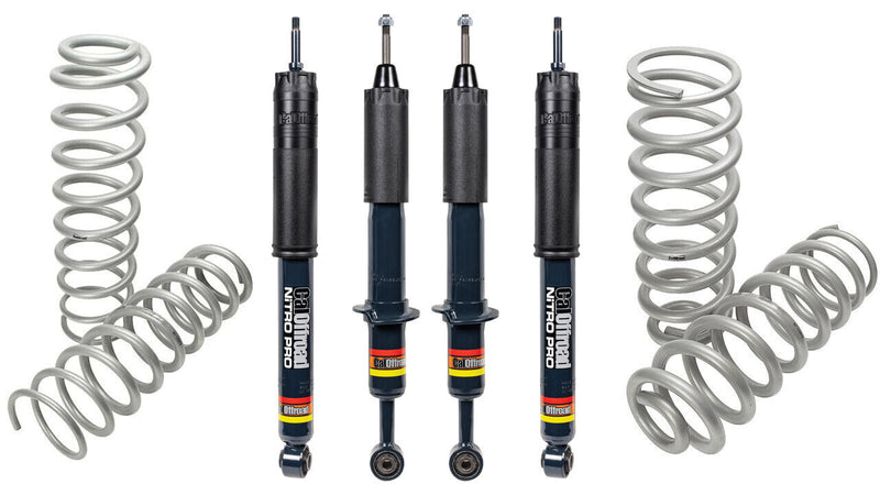 CalOffroad Nitro Pro Series Lift Kit Tour Pack | 2 Inch Lift Suitable For Toyota Hilux Rogue 2022 On Wide Body