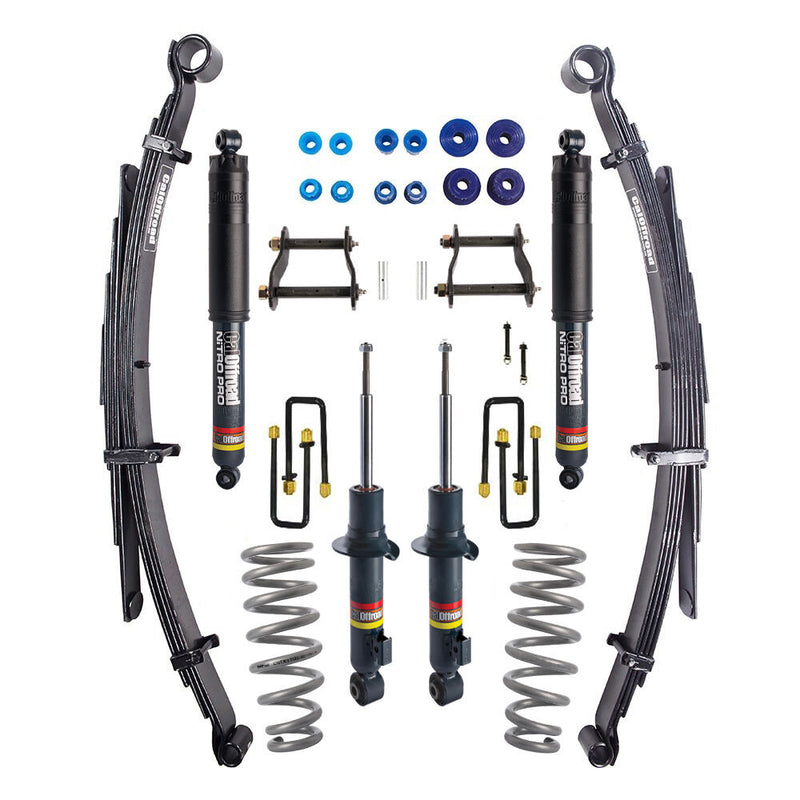CalOffroad Nitro Pro Series 4x4 Lift Kit Tour Pack | 2 Inch Lift Suitable For Mitsubishi Triton ML MN 2006 - 2015