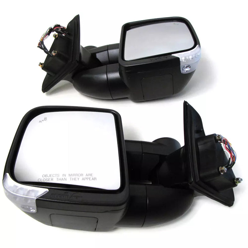 Clearview® Towing Mirrors for Mitsubishi Triton MV 2024 to Current Compact and Next Gen Models by MyTuff4x4