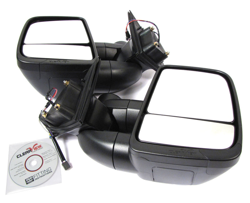 Clearview® Towing Mirrors for Mitsubishi Triton MV 2024 to Current Compact and Next Gen Models by MyTuff4x4
