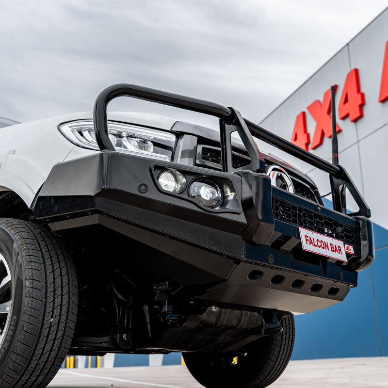 Great Wall Cannon 2025-On Facelift 2025-On 707-02 Falcon Bull Bar Black A-Frame Package (No Foglight)