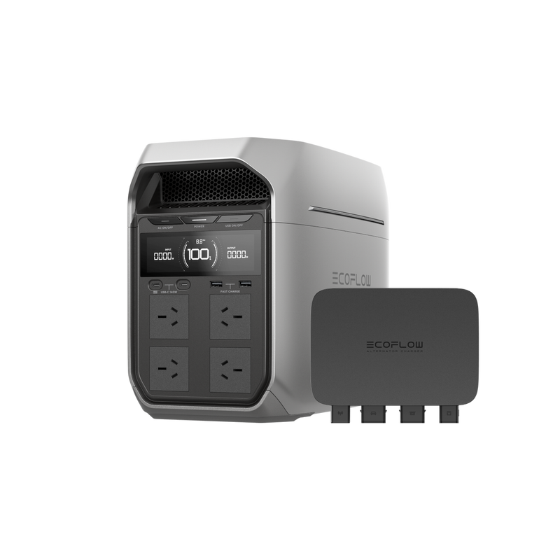 EcoFlow DELTA 3 Plus Portable Power Station – Expandable, Fast-Charging Backup Power